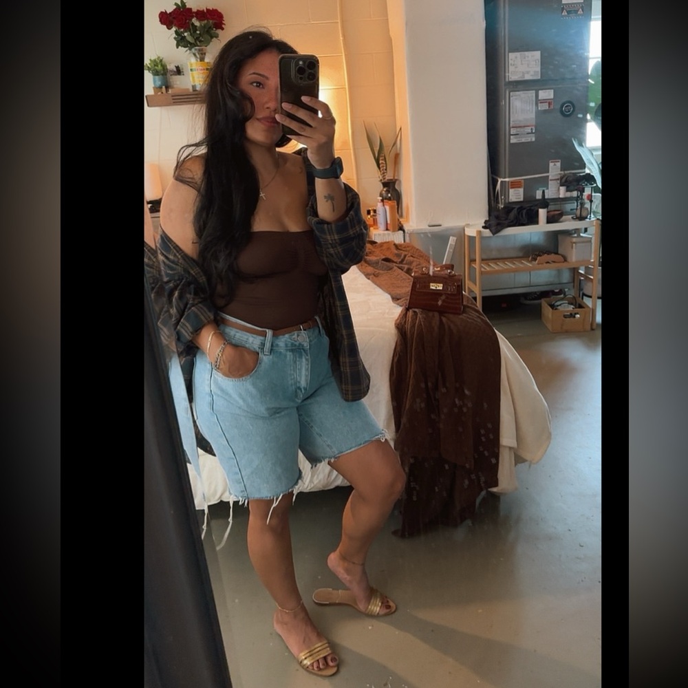 ❌SOLD❌SHEIN Light Blue Jean Shorts